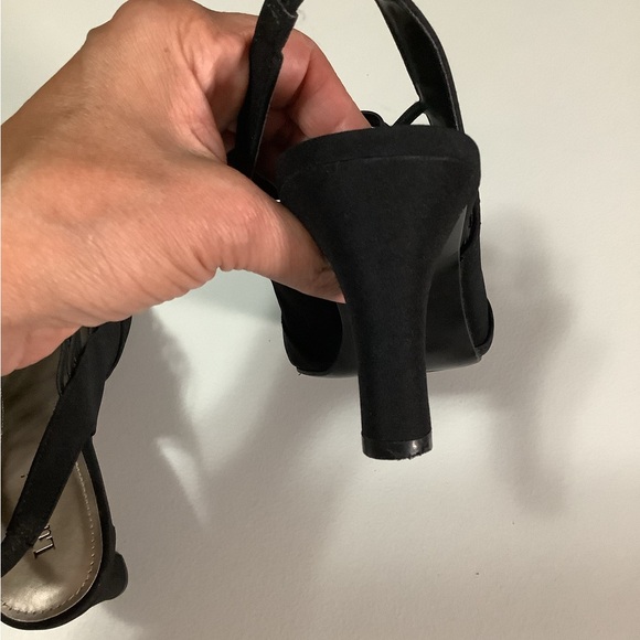Luca Ferri peep toe sling back sandals - Picture 6 of 8